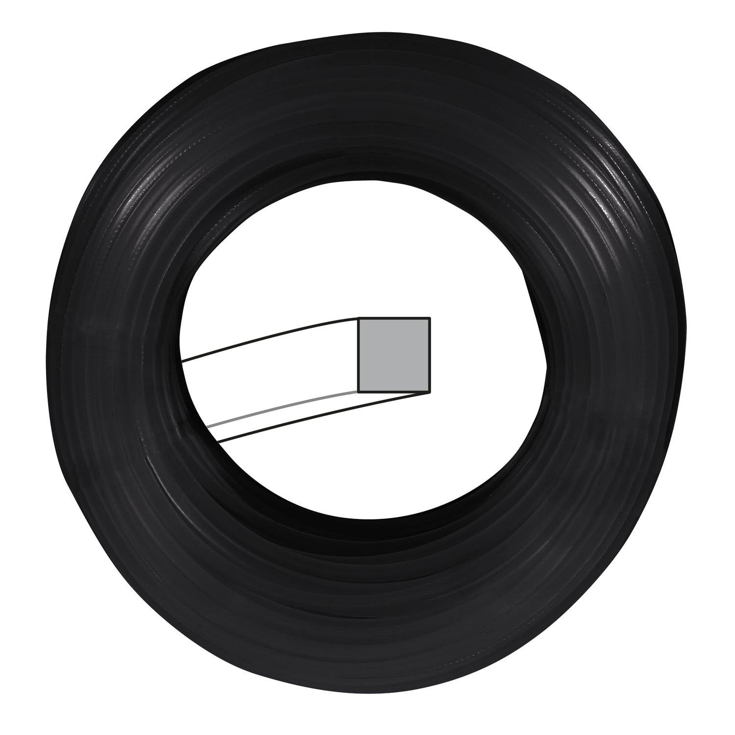 Fir de schimb original Einhell Super Cut Line 2.4 pentru masini de tuns iarba si motocoase, fir patrat, grosime 2,4 mm, lungime 15 m, margini ascutite pentru o taiere optima