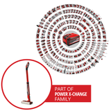 Masina de spalat podele dure pe acumulator Einhell CLEANEXXO Power X-Change (18 V, rola perie 290 mm, mod BOOST, functie de autocuratare, alimentare cu apa reglabila, fara acumulator