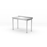 Masa de perete Budget Line, dimensiuni: 800 x 600 (H)850 mm, fara polita, insurubat