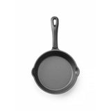Tigaie din fonta, HENDI, Negru, ø165x(H)mm