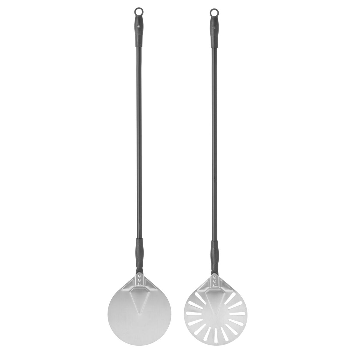 Paleta pizza, rotunda,perforata,  din aluminiu, 1200x230mm