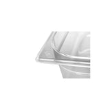 Tava Gastronorm GN 1/1, adancime 100 mm, 14 lt - policarbonat transparent, Hendi