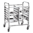 Carucior mobil dublu - 12 x GN 1/1 HENDI, 810x610x(H)960mm