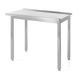 Masa de descarcare masina de spalat vase Kitchen Line, fara raft - infiletat, dimensiuni 1100x600x850(H) mm