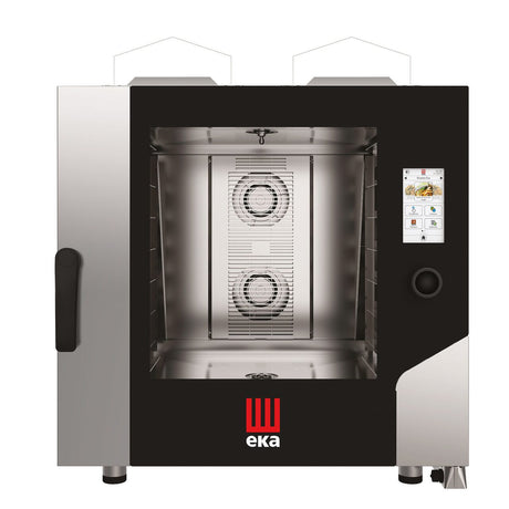 Cuptor pe gaz cu convectie cu abur Millennial Touch Screen Bakery ,6 tavi 600x400 Tecnoeka, 230V/500W, 13500kW, 850x1035x(H)950mm