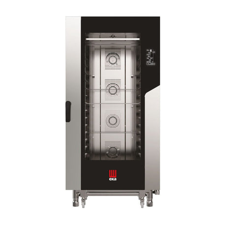 Cuptor electric cu convectie cu abur Millennial Black Mask Bakery, 16x 600x400mm Tecnoeka, 400V/31000W, 930x1035x(H)1900mm