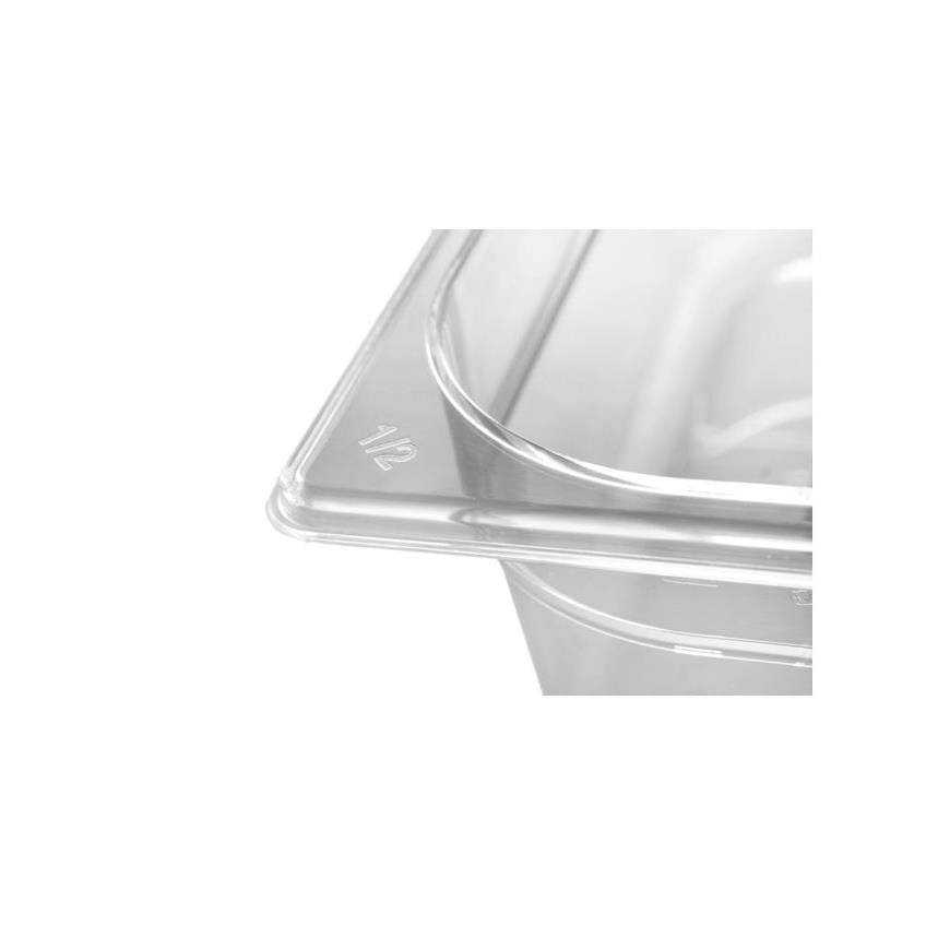 Tava Hendi Gastronorm GN 1/3 100 mm 4 lt - policarbonat transparent