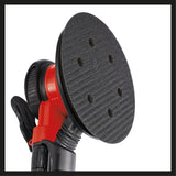 Einhell TC-PE 150 pneumatikus excenteres csiszoló, 150 mm-es csiszolókorong átmérővel, fokozatmentes állítókarral, 6 csiszolólappal, dugós csatlakozóval és kulccsal