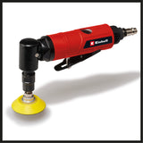 Einhell TC-PA 50 sűrített levegős sarokcsiszoló, üzemi nyomás 6,3 bar, levegőfogyasztás 113 l/perc, csiszolókorong Ø 50 mm, csiszolópapír-választékkal együtt