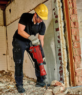 Ciocan demolator Einhell TC-DH 43 (1.600 W, 43 J, o singura cursa, adaptor robust pentru scule SDS-hex, maner suplimentar reglabil la 180°, incl. dalti ascutite si plate, geanta