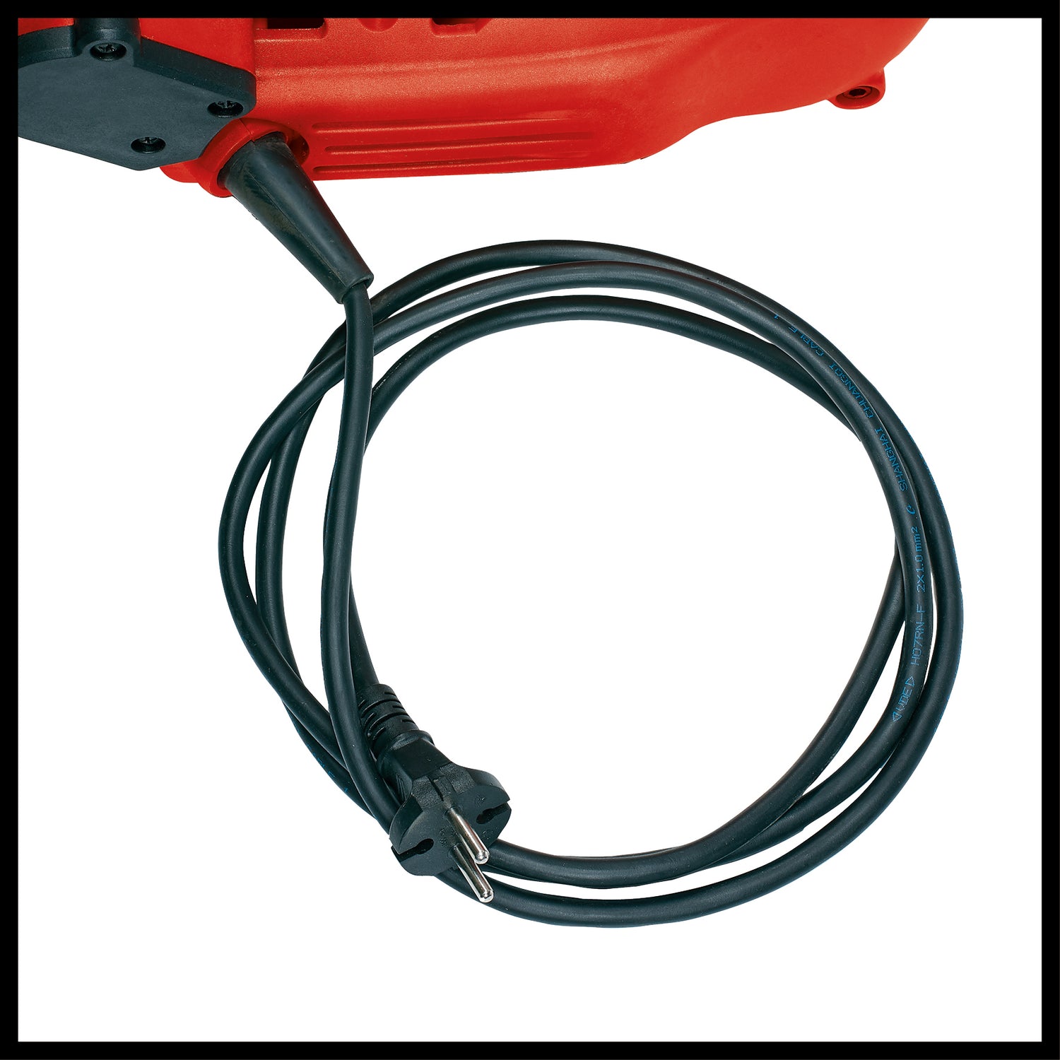 Einhell TE-DH 50 bontókalapács, 1700 W, 50 J egyszeri ütéserő, SDS hatszögletű tokmány, rezgéscsillapított főfogantyú, lágyindítás, éles/lapos vésővel, gurulóállvánnyal