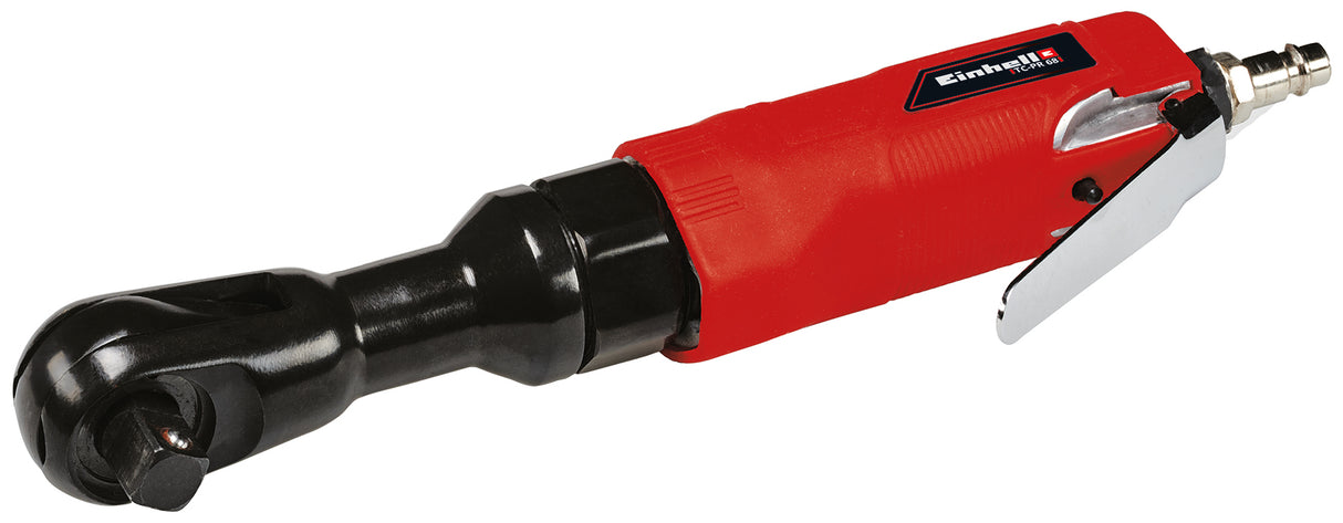 Surubelnita pneumatica cu clichet Einhell TC-PR 68, max. 6,3 bar, potrivita pentru fixarea si desfacerea filetelor, incl. 7 chei tubulare, geanta de transport si depozitare, fara ulei