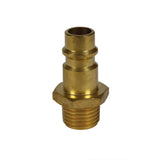Eredeti Einhell menetes csatlakozó (R 1/4" külső menet, kompresszor tartozékok, sárgarézből készült, különféle sűrített levegős alkalmazásokhoz alkalmas)