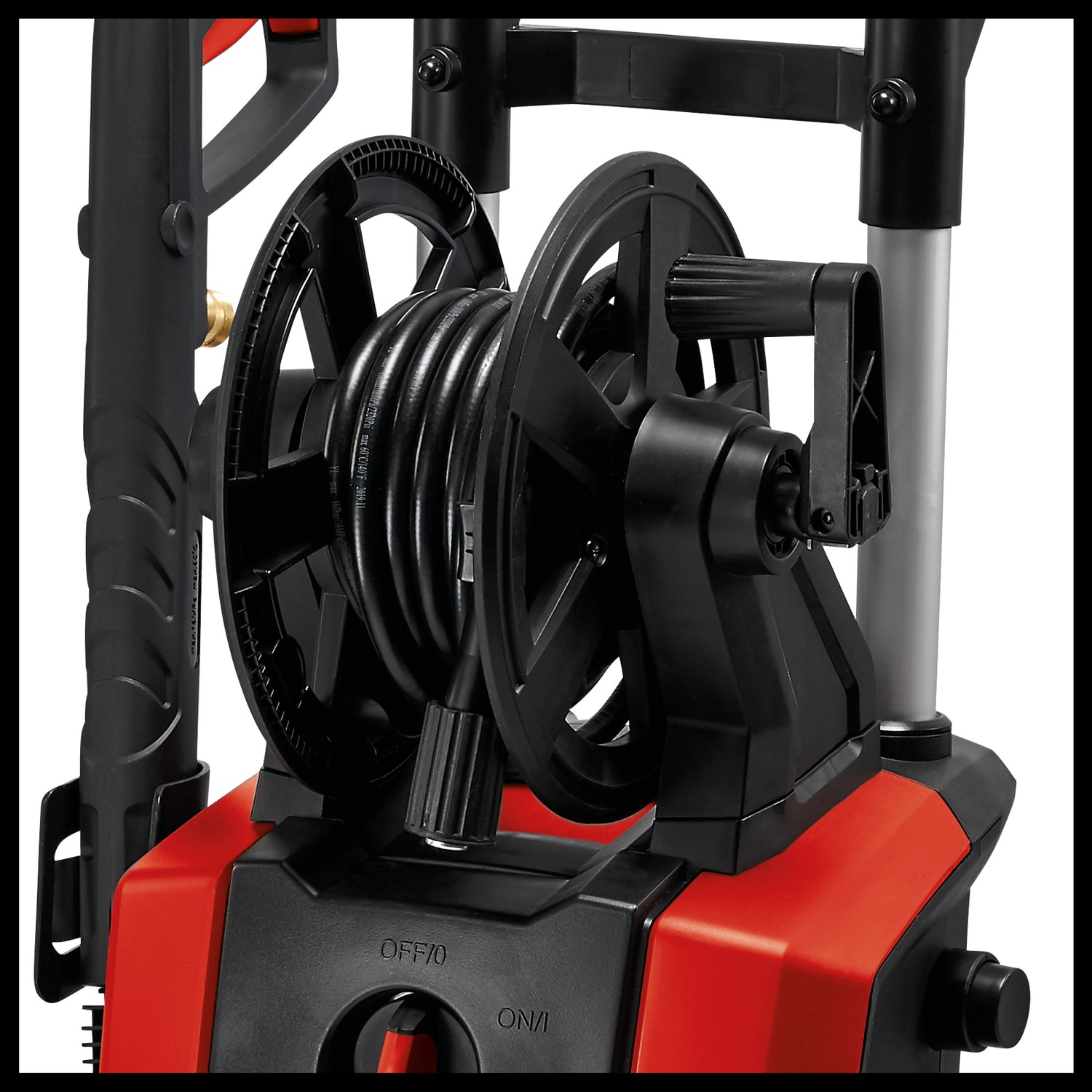 Aparat de curatat/spalat cu inalta presiune Einhell TE-HP 140 (1.900 W, max. 140 bar, sistem modular de cuplare rapida, incl. furtun de inalta presiune, pistol, lance, diverse duze, perie, rezervor de spalare