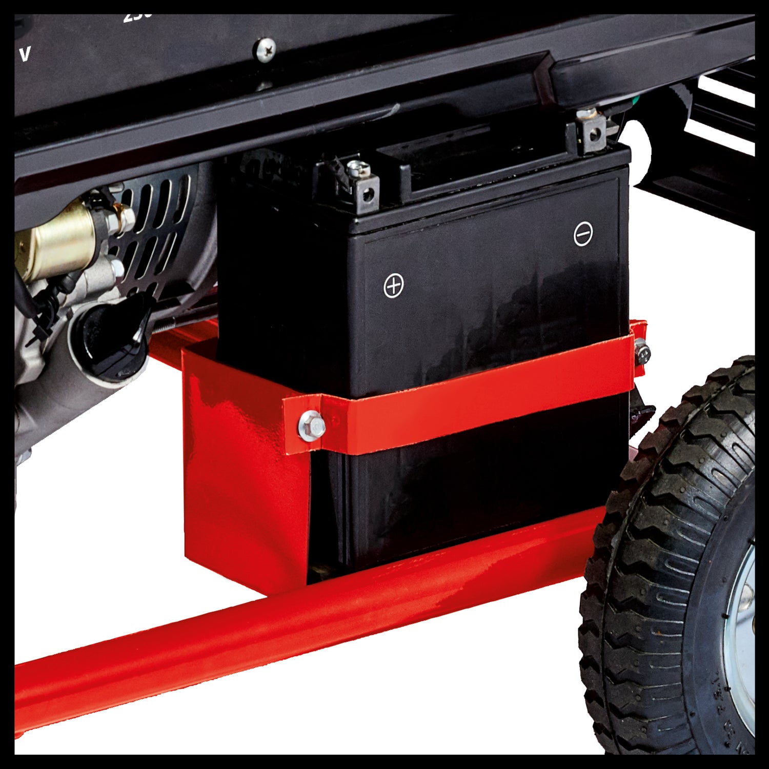 Generator de curent Einhell, benzina TC-PG 65/E5, putere continua 3,2 kW la 230 V si 3,6 kW la 400 V, curent nominal 13 A la 230 V, rezervor de 25 L pentru Super E5 benzina