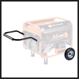 Einhell áramfejlesztő, benzinmotoros TC-PG 65/E5, folyamatos teljesítmény 3,2 kW 230 V-on és 3,6 kW 400 V-on, névleges áram 13 A 230 V-on, 25 literes tartály Super E5 benzinhez