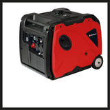 Einhell áramfejlesztő, benzinmotoros TE-IG 3500, max. 3300 W, 8,3 l-es tartály, inverter, folyamatos teljesítmény 3200 W, 4 ütemű motor, 2x 230 V, 2x USB port, 1x 12 V, olajhiány elleni védelem