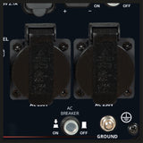 Einhell áramfejlesztő, benzinmotoros TE-IG 3500, max. 3300 W, 8,3 l-es tartály, inverter, folyamatos teljesítmény 3200 W, 4 ütemű motor, 2x 230 V, 2x USB port, 1x 12 V, olajhiány elleni védelem