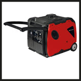 Einhell áramfejlesztő, benzinmotoros TE-IG 3500, max. 3300 W, 8,3 l-es tartály, inverter, folyamatos teljesítmény 3200 W, 4 ütemű motor, 2x 230 V, 2x USB port, 1x 12 V, olajhiány elleni védelem