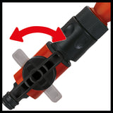 Pompa sumersibila Einhell GE-SP 3546 RB, 350 W, dimensiune maxima a corpului strain 2,5 mm, debit maxim 4,6 L/h, inaltime maxima de refulare 11 m, plutitor cu intrerupator reglabil continuu, carcasa din plastic a pompei