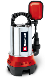 Pompa pentru apa murdara Einhell GC-DP 6315 N, 630 W, Ø15 mm particule straine, capacitate de debit 17.000 L/h, plutitor, maner de transport, infasurare cablu intern