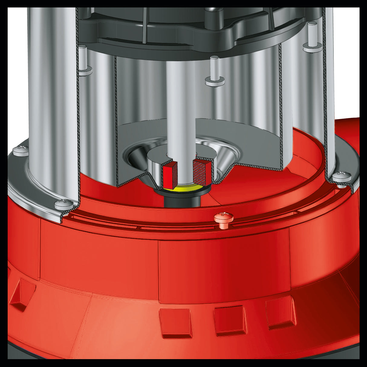 Pompa pentru apa murdara Einhell GC-DP 6315 N, 630 W, Ø15 mm particule straine, capacitate de debit 17.000 L/h, plutitor, maner de transport, infasurare cablu intern