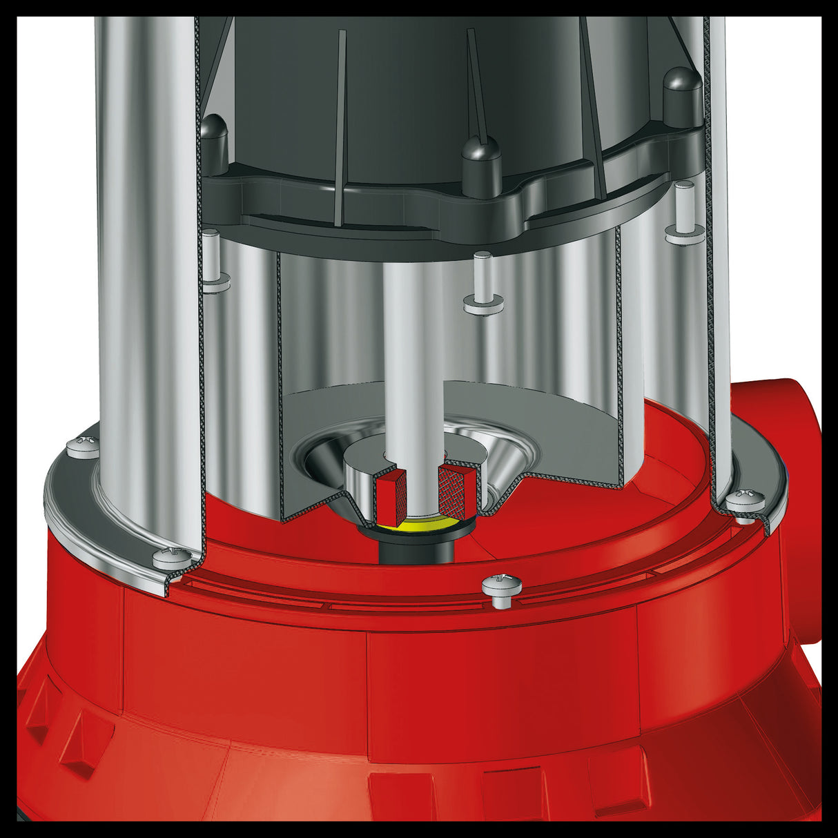 Pompa de apa murdara Einhell GE-DP 6935 ECO (690W, Ø35 mm particule straine, capacitate debit 17.500 l/h, ECO-Power, plutitor, maner de transport