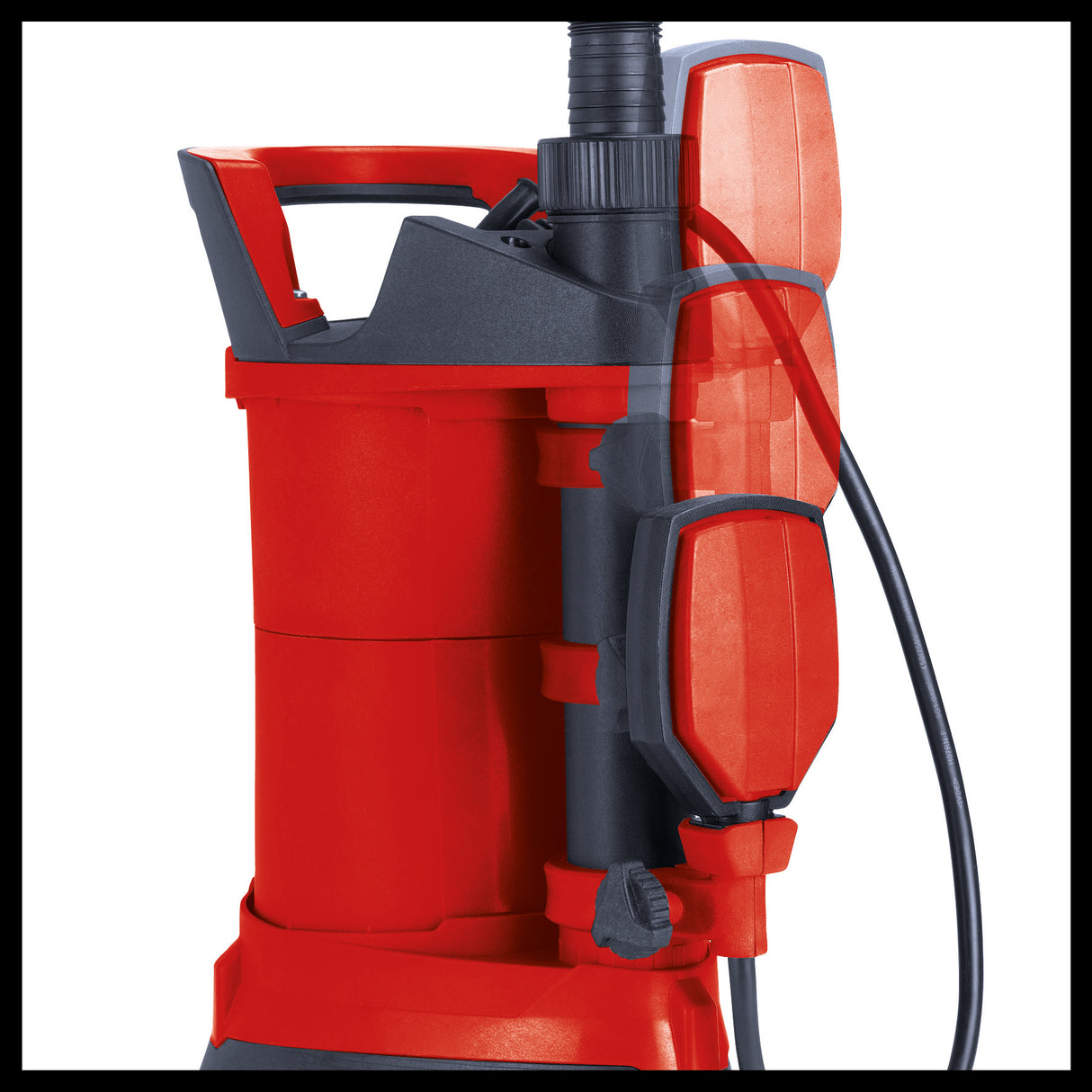 Pompa de apa murdara Einhell GE-DP 6935 ECO (690W, Ø35 mm particule straine, capacitate debit 17.500 l/h, ECO-Power, plutitor, maner de transport