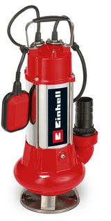 Pompa pentru apa murdara Einhell GC-DP 1340 G, 1300W, particule straine Ø40mm, capacitate 23.000 l/h, plutitor, maner de transport, incl. conexiuni universale