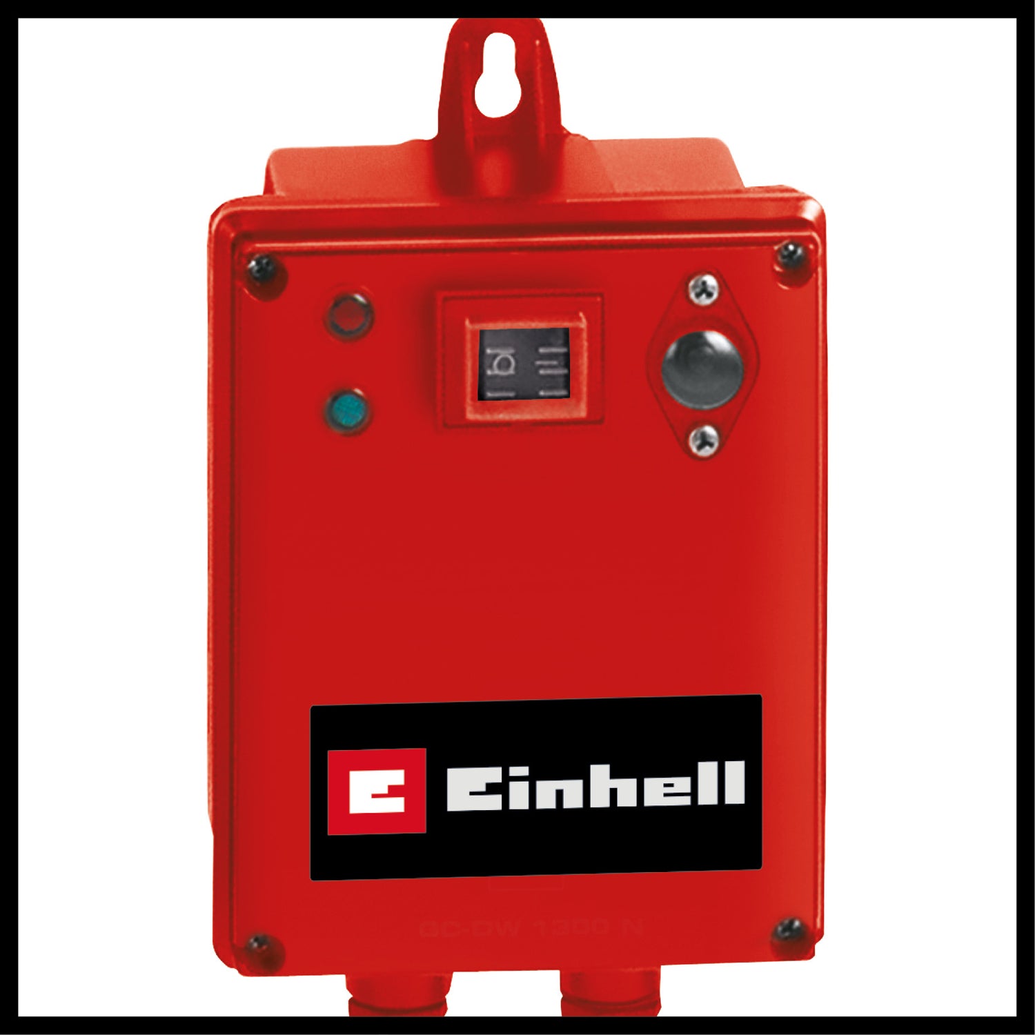 Pompa sumersibila de adancime Einhell GC-DW 1300 N, 1300 W, capacitate maxima de debit 5.000 l/h, adancime maxima de imersie 20 m, sita din otel inoxidabil, inclusiv cablu de 22 m
