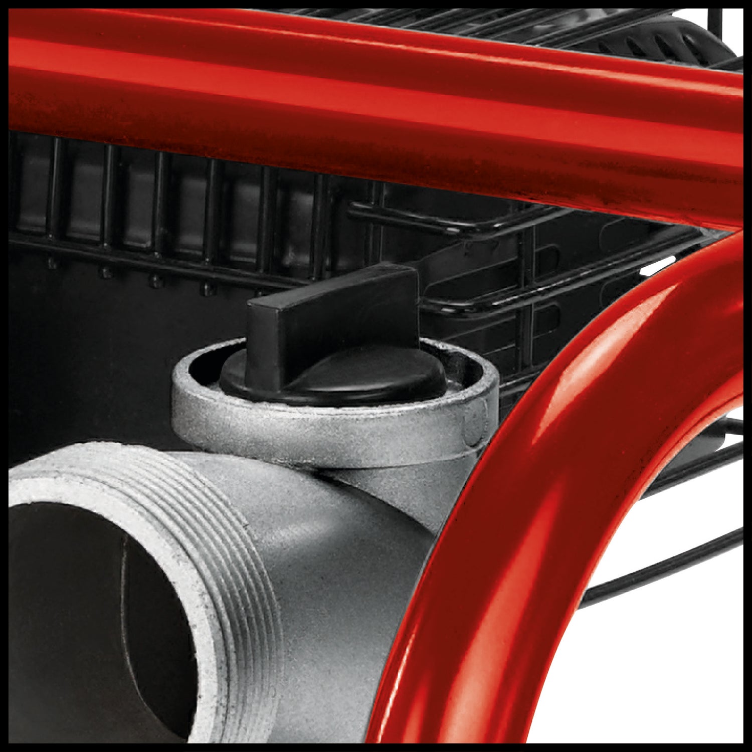 Pompa de apa pe benzina Einhell GE-PW 46, 4,6 kW, motor in 4 timpi, debit maxim 23.000 l/h, rezervor de 3,6 l, protectie la nivel scazut de ulei, incl. adaptor furtun/filet exterior