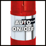 Pompa submersibila de presiune Einhell GE-PP 1100 NA, 1.100 W, max. 6.000 l/h, functie automata, protectie la mers fara apa, intrerupator de suprasarcina, conexiune de presiune robusta cu insertie din otel inoxidabil, rotor multietajat