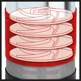 Pompa submersibila de presiune Einhell GE-PP 1100 NA, 1.100 W, max. 6.000 l/h, functie automata, protectie la mers fara apa, intrerupator de suprasarcina, conexiune de presiune robusta cu insertie din otel inoxidabil, rotor multietajat