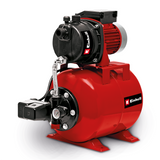 Hidrofor Einhell GC-WW 6538 (650 W, presiune 3.6 bar, debit 3.800 l/h, intrerupator de presiune integrat, manometru, rezervor 20 l)