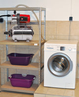 Hidrofor Einhell GC-WW 1250 NN (1.200 W, max. 5 bar, debit maxim 5000 l/h, inaltime de refulare max. 50 m, carcasa pompa din otel inoxidabil INOX