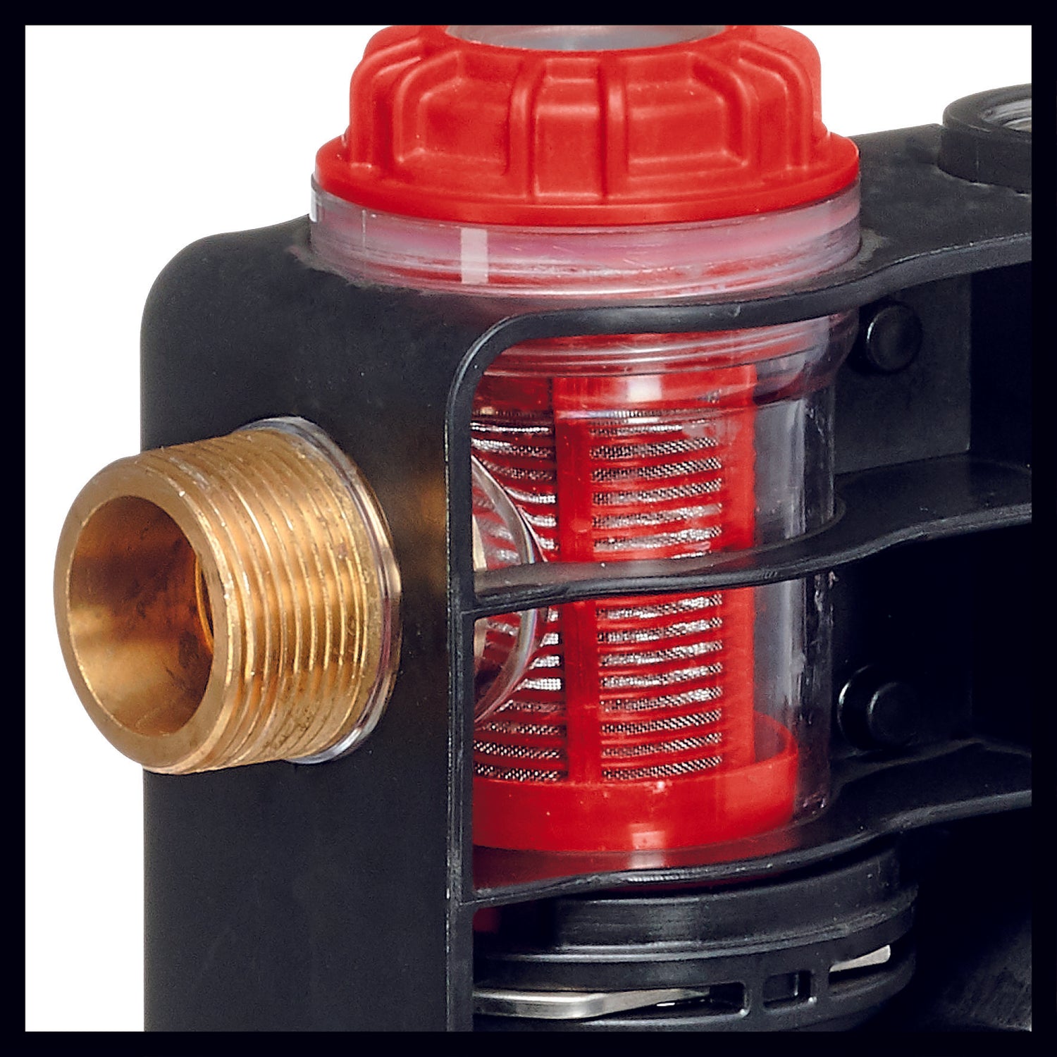 Einhell GE-WW 1145 ECO vízpumpa (1100 W, 20 l-es tartály, víz-/szennyeződés-/szívócső-töltésjelző, fagy-/hővédelem, előszűrő egyirányú szeleppel)