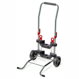 Carucior original Einhell pentru furtun si transport (accesorii pentru rola de furtun fara cablu GE-HR 18/30 Li si GE-HR 18/30 WH Li, incl. sac pentru deseuri de gradina, tarus pentru sol)