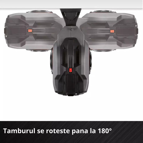 Tambur automat pentru furtun fara fir Einhell GE-HR 18/30-1 WH Li-Solo,18 V, rulare automata furtun, rotire 180°, montare pe perete, furtun conexiune 1.5 m, fara baterie si furtun - imagine 10