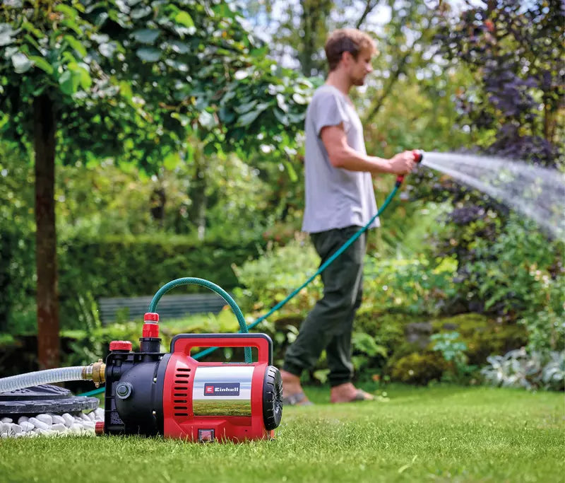 Pompa de gradina Einhell GC-GP 1170,debit max. 7000 l/h, inaltime refulare max. 50 m, dop scurgere apa, inclusiv adaptor universal 33.3 mm - imagine 3