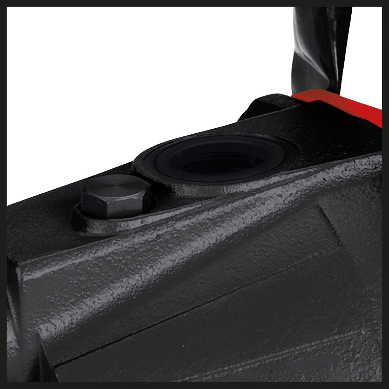 Pompa de gradina Einhell GC-GP 6036, 600 W, presiune maxima de refulare 4 bar, debit maxim 3.600 l/h, inaltime maxima de aspirare 8 m, intrerupator pornit/oprit, surub de umplere/evacuare apa, maner de transport