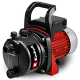 Set pompa de gradina Einhell GC-GP 6538 Set/I (650 W, comutator pornit/oprit, surub de umplere/evacuare apa, maner de transport, incl. furtun de aspirare 4 m + furtun de gradina 20 m + pistol de pulverizare