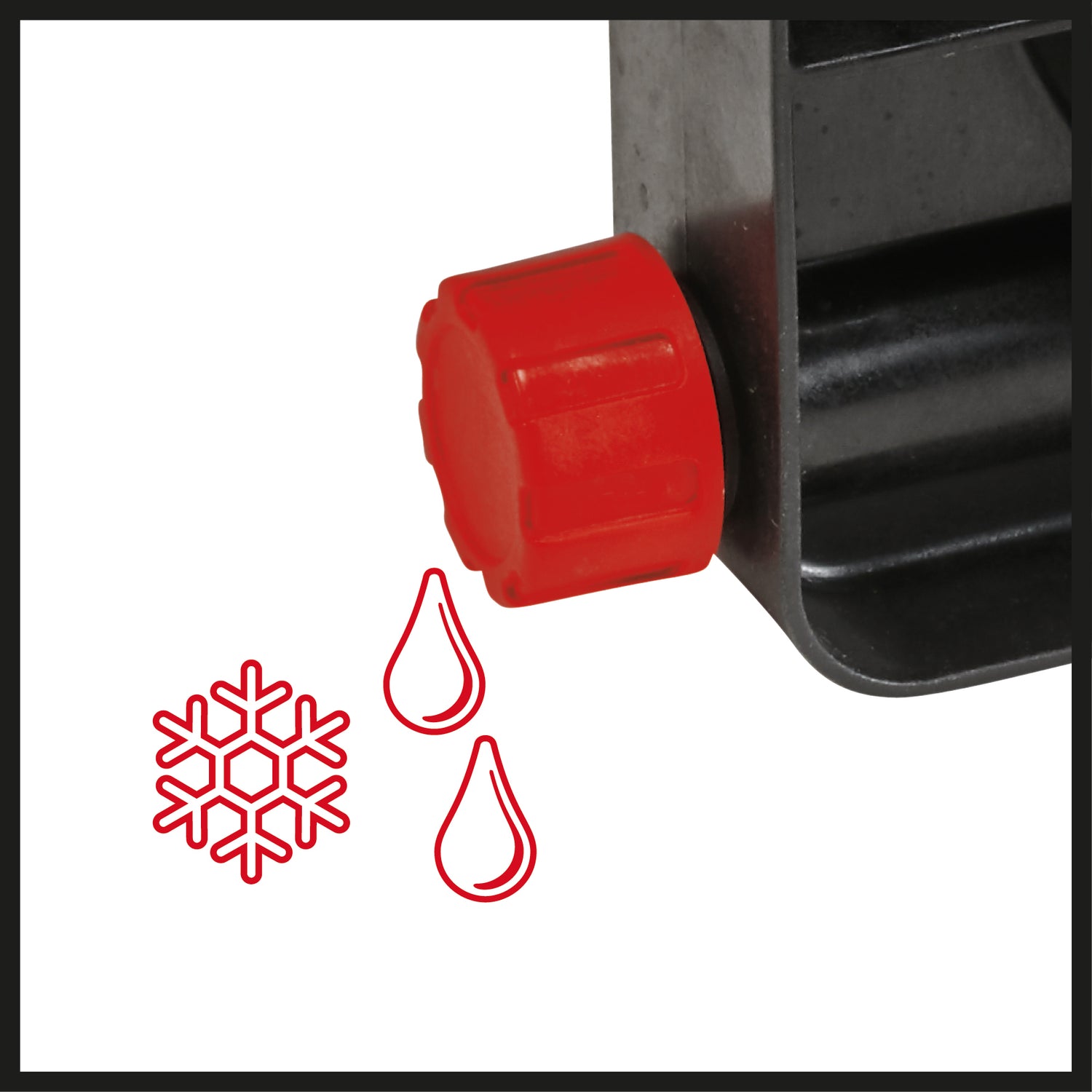 Pompa de gradina Einhell GC-GP 6040 ECO, 600W, indicator nivel apa, maner pliabil, orificiu de umplere/scurgere apa, intrerupator pornit/oprit, protectie la inghet, termostat