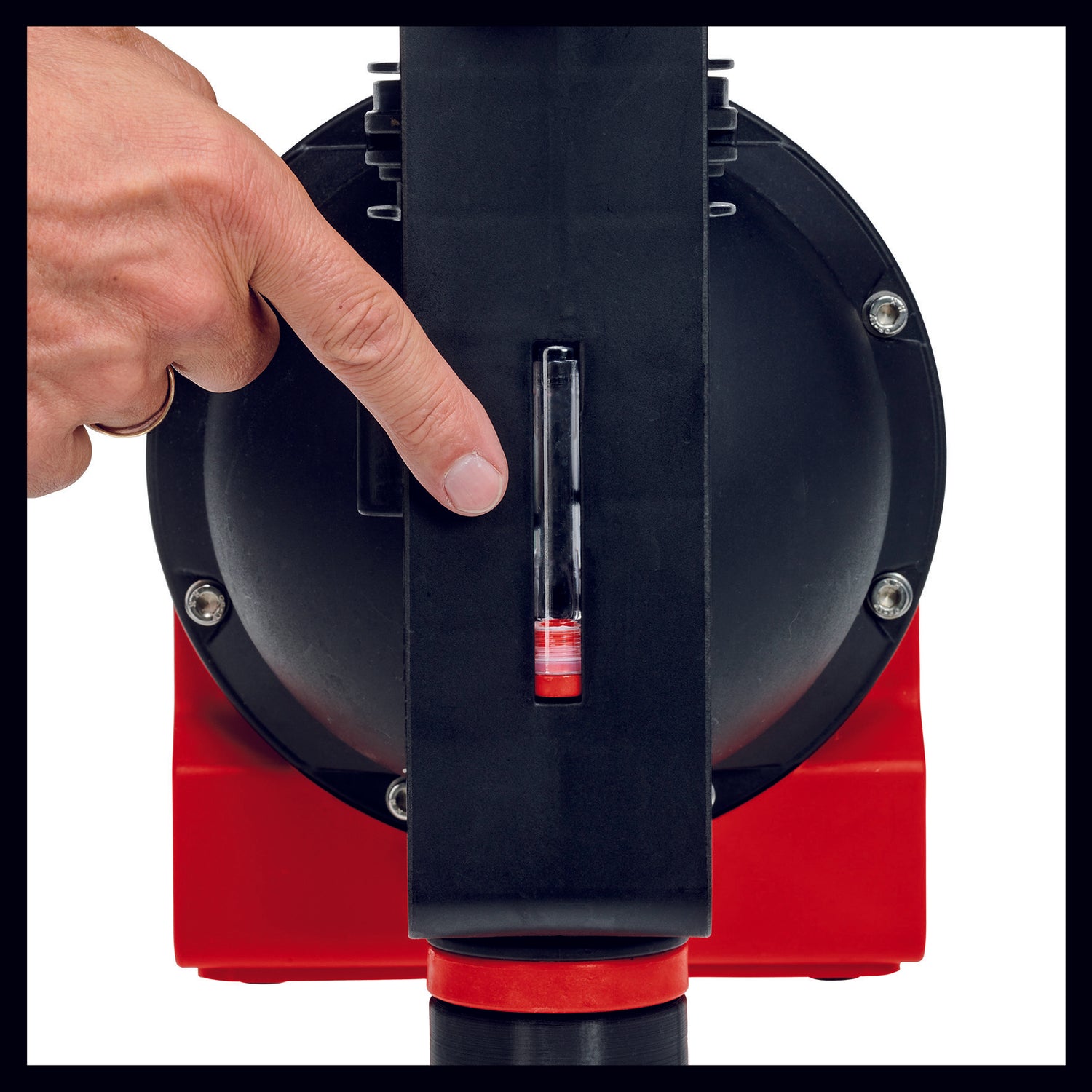 Pompa de gradina Einhell GE-GP 1145 ECO, 1.100 W, indicatori de umplere cu apa/murdarie/aspiratie, protectie termica/anti-inghet, surub de umplere cu apa, prefiltru cu supapa de sens unic