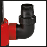 Einhell GC-DP 9040 N szennyvízszivattyú, 900 W, áramlási sebesség 22 000 l/h, Ø 40 mm idegen test, hővédelem, univerzális csatlakozóval