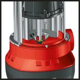 Einhell GC-DP 3325 merülő szennyvízszivattyú, 330 W, szivattyúteljesítmény 9500 l/h, maximális szállítási magasság 6 m, Ø 25 mm idegen részecskék, hővédelem, univerzális csatlakozóval