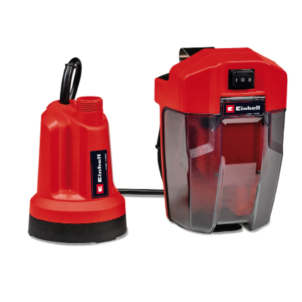 Pompa de apa clarificata Einhell GE-SP 18 LL Li-Solo Power X-Change cu acumulator Li-ion, 18V, aspiratie plana pana la 1 mm, 108 W, 4500 l/h, 0,8 bar, livrata fara acumulator si incarcator