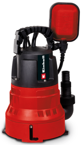 Einhell GC-DP 7035 LL szennyvízbúvárszivattyú, 700 W, sík szívóteljesítmény 1 mm-ig, áramlási sebesség 16 000 l/h, 0,8 bar, merülési mélység 7 m, szennyezett és tiszta vízhez állítható