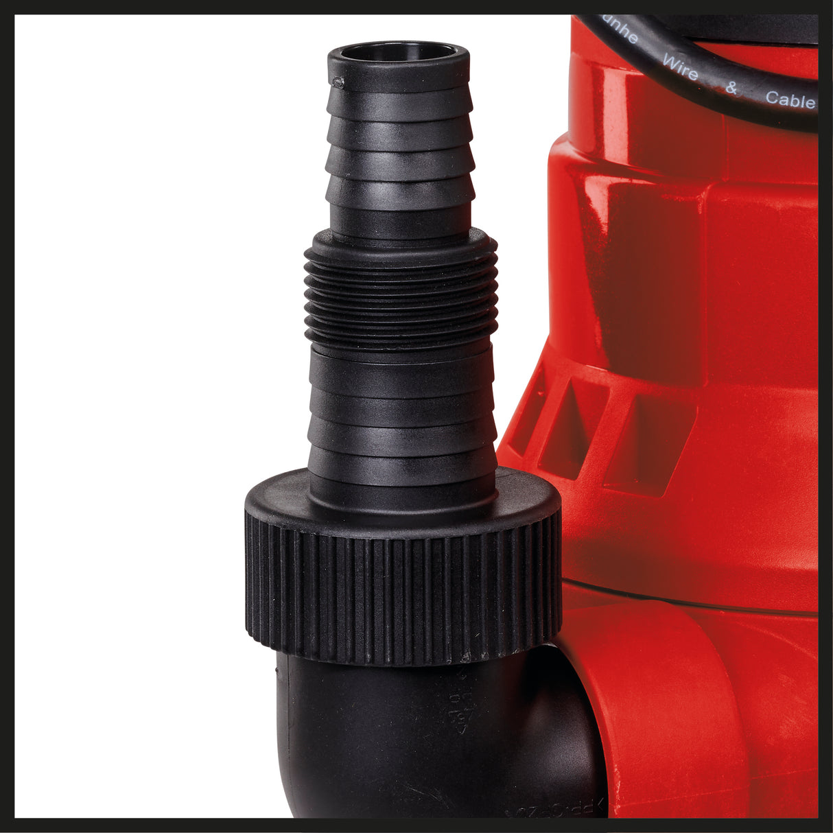 Einhell GC-DP 7035 LL szennyvízbúvárszivattyú, 700 W, sík szívóteljesítmény 1 mm-ig, áramlási sebesség 16 000 l/h, 0,8 bar, merülési mélység 7 m, szennyezett és tiszta vízhez állítható