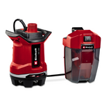 Einhell GE-DP 18/25 Li-Solo Power X-Change akkus szennyvízszivattyú (18 V, áramlási sebesség 7500 l/h, magasság 5 m, ECO és BOOST üzemmód, akkumulátor nélkül)