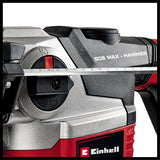 Ciocan rotopercutor Einhell TE-RH 38 3F, 1050 W, forta de impact 9 J, adaptor SDS-max, opritor de adancime de gaurire metalica, capacitate de gaurire 38 mm in beton